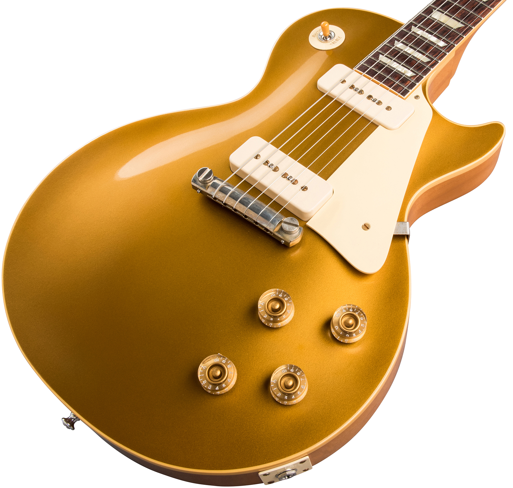 Gibson Custom Shop Les Paul Goldtop 1954 Reissue 2019 2p90 Ht Rw - Vos Double Gold - Enkel gesneden elektrische gitaar - Variation 3