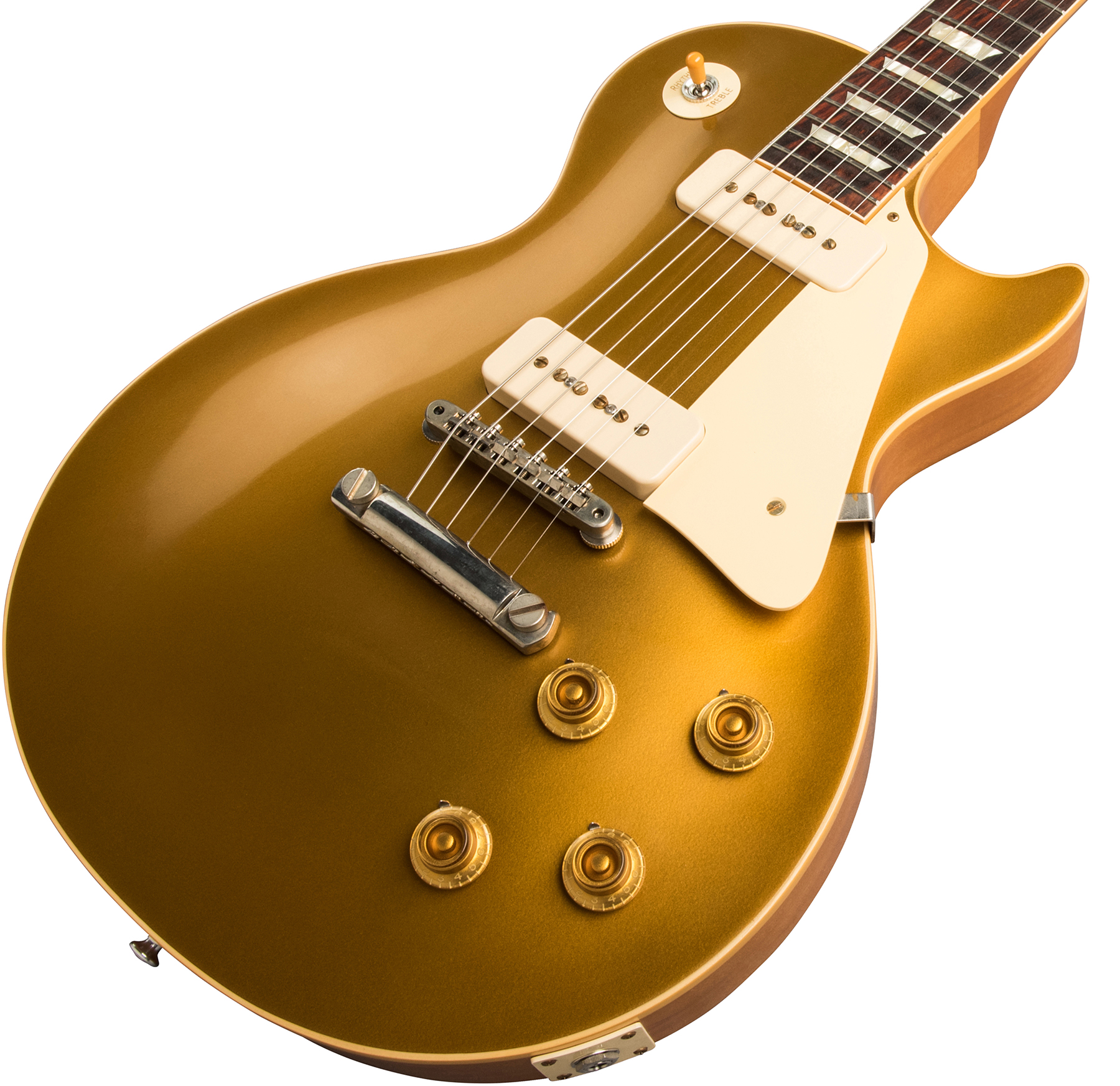 Gibson Custom Shop Les Paul Goldtop 1956 Reissue 2019 2p90 Ht Rw - Vos Double Gold - Enkel gesneden elektrische gitaar - Variation 3