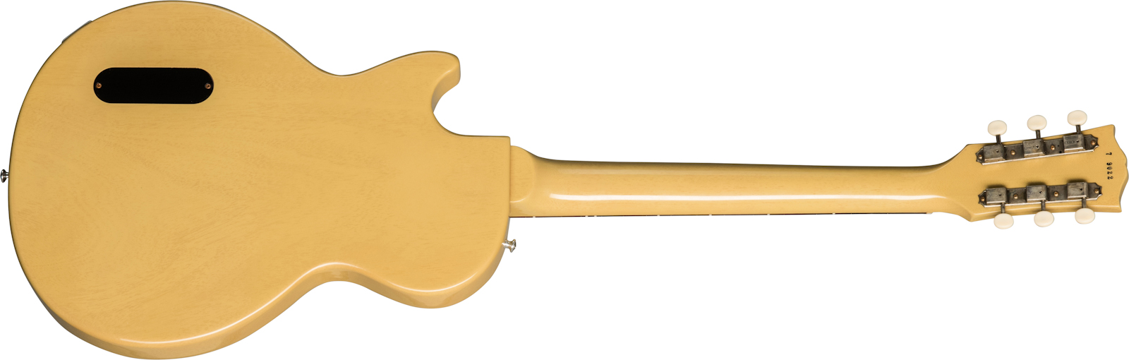 Gibson Custom Shop Les Paul Junior 1957 Single Cut Reissue P90 Ht Rw - Vos Tv Yellow - Enkel gesneden elektrische gitaar - Variation 1