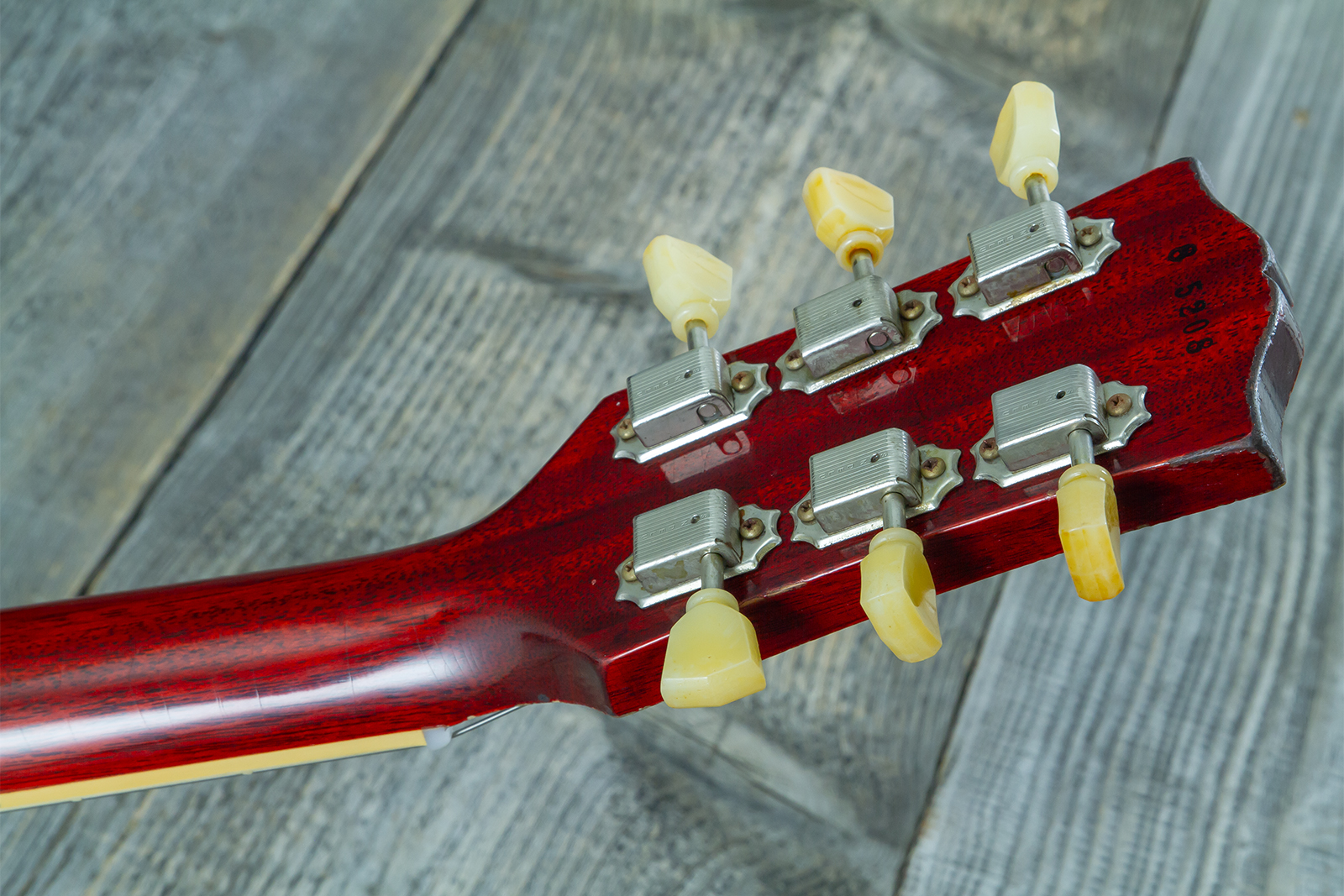 Gibson Custom Shop Les Paul Standard 1958 2h Ht #85208 - Murphy Lab Heavy Aged Botb Page 153 - Single cut gitaar - Variation 11