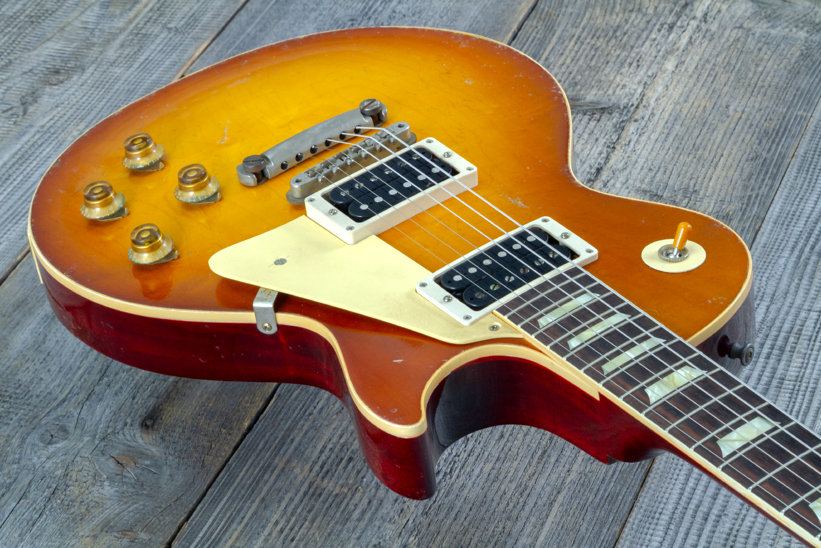 Gibson Custom Shop Les Paul Standard 1958 2h Ht #85208 - Murphy Lab Heavy Aged Botb Page 153 - Single cut gitaar - Variation 2