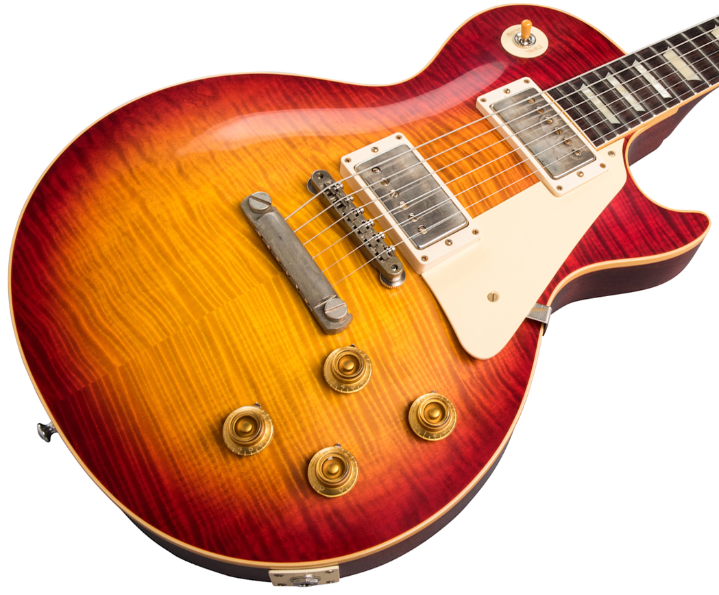 Gibson Custom Shop Les Paul Standard 1959 60th Anniversary Bolivian Rw - Vos Factory Burst - Enkel gesneden elektrische gitaar - Variation 3