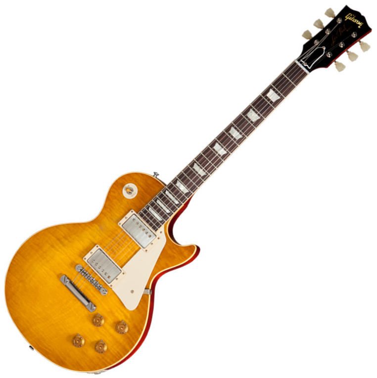 Gibson Custom Shop Les Paul Standard 1959 Reissue 2h Ht Rw #942678 - Vos Lemon Burst - Enkel gesneden elektrische gitaar - Variation 2