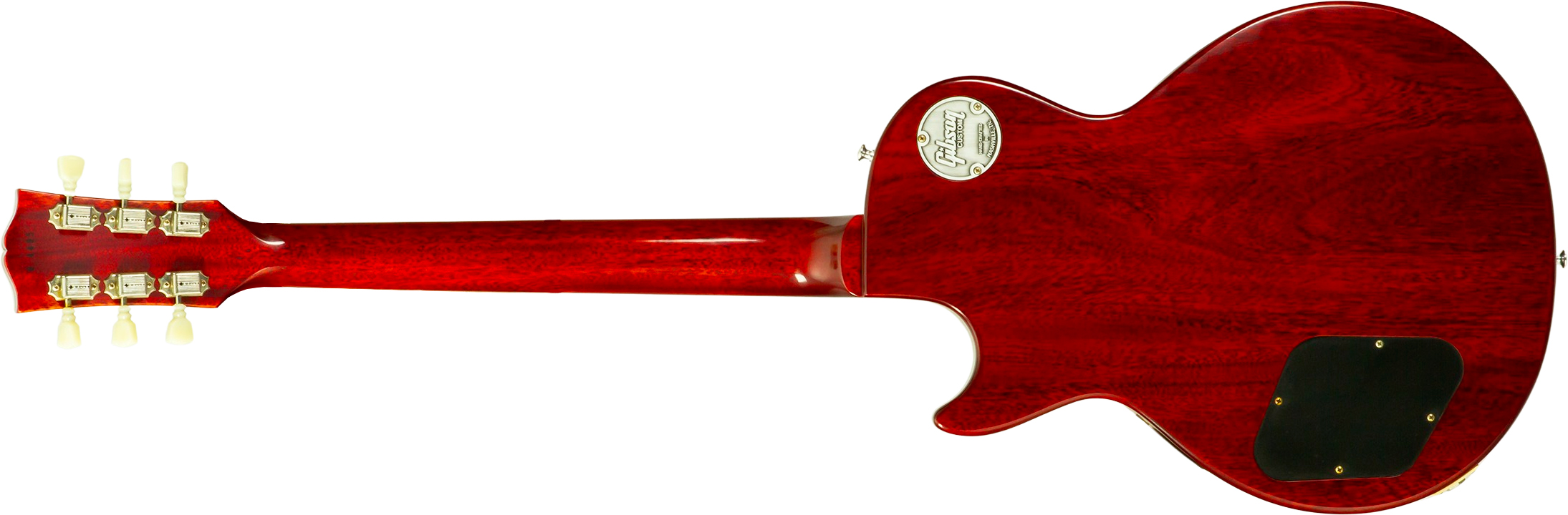 Gibson Custom Shop Les Paul Standard 1960 Reissue 2h Ht Rw #04495 - Vos Tangerine Burst - Single cut gitaar - Variation 1