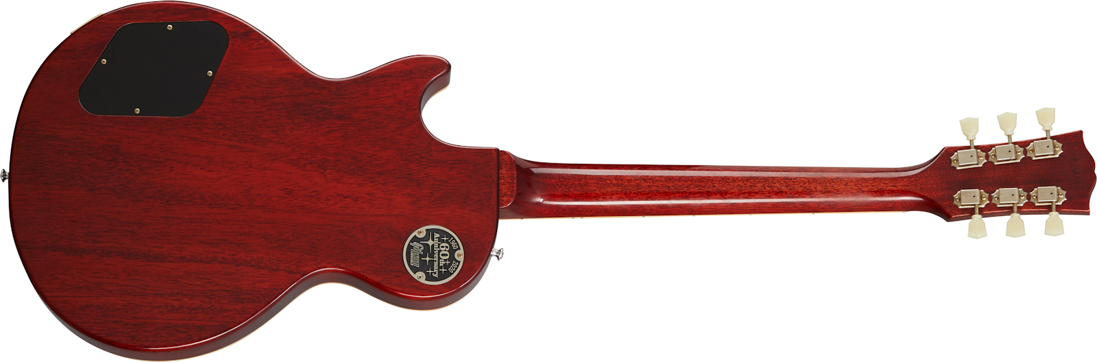 Gibson Custom Shop Les Paul Standard 1960 V1 60th Anniversary 2h Ht Rw - Vos Deep Cherry Sunburst - Enkel gesneden elektrische gitaar - Variation 1