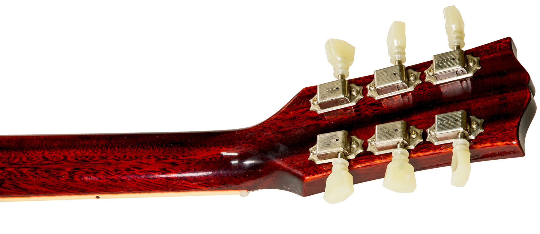 Gibson Custom Shop Les Paul Standard 1960 V2 60th Anniversary 2h Ht Rw - Vos Tomato Soup Burst - Enkel gesneden elektrische gitaar - Variation 4