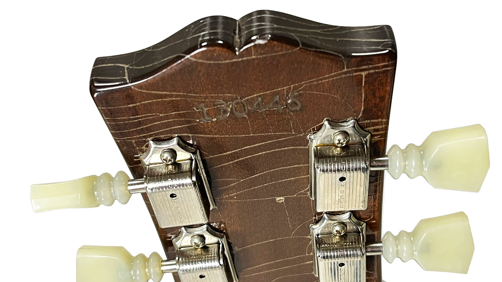 Gibson Custom Shop M2m Es-335 1964 2h Ht Rw #130446 - Murphy Lab Light Aged Vintage Burst - Semi hollow elektriche gitaar - Variation 5