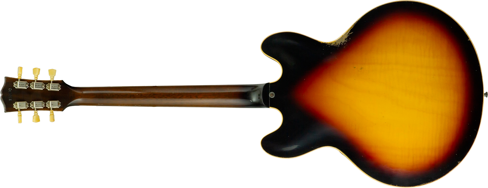 Gibson Custom Shop M2m Es335 1964 Reissue 2h Ht Rw #150092 - Murphy Lab Light Aged Vintage Burst - Semi hollow elektriche gitaar - Variation 1