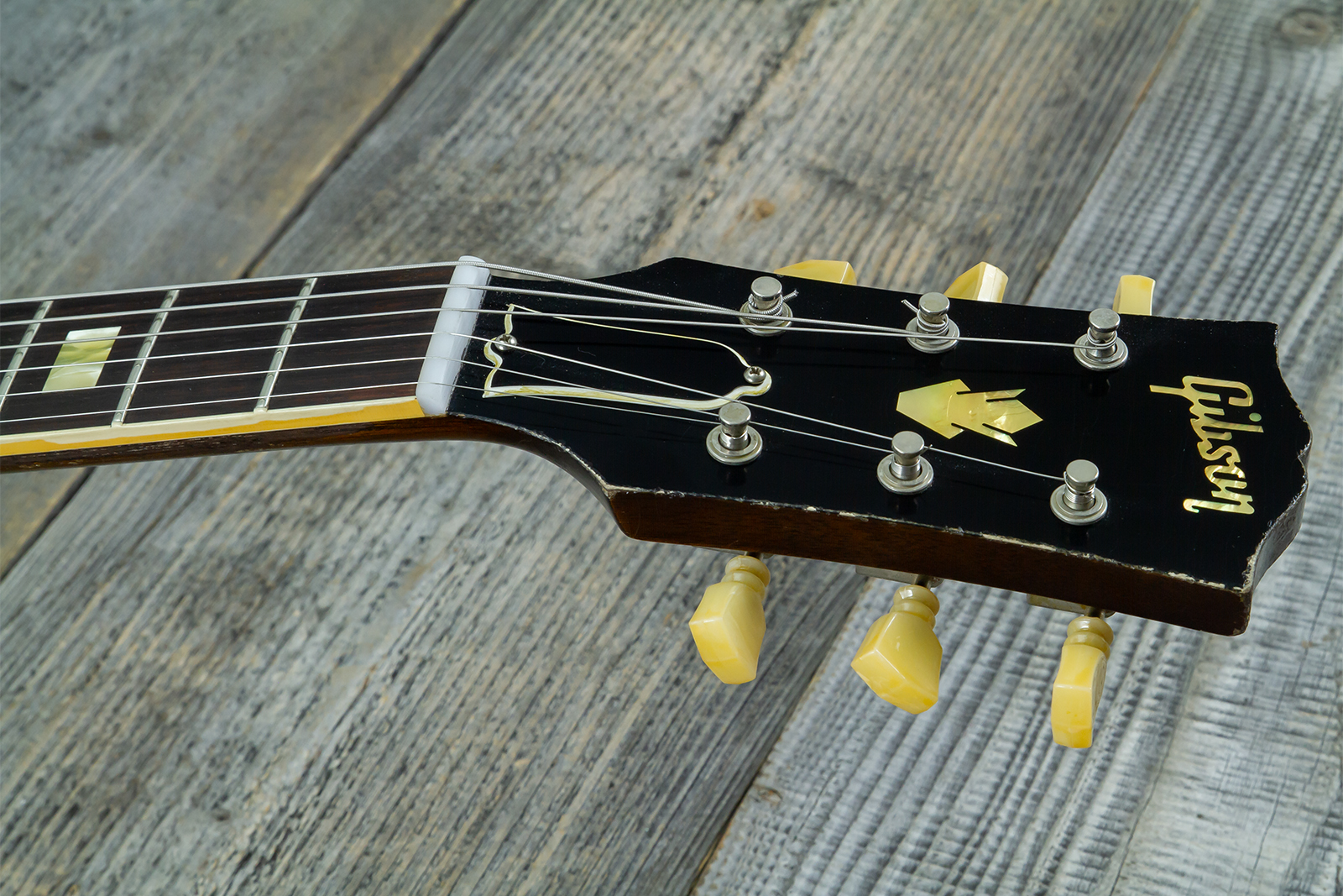 Gibson Custom Shop M2m Es335 1964 Reissue 2h Ht Rw #150092 - Murphy Lab Light Aged Vintage Burst - Semi hollow elektriche gitaar - Variation 6