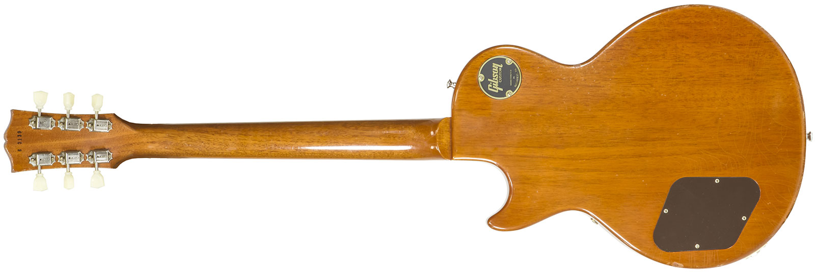 Gibson Custom Shop M2m Les Paul 1956 2h Ht Rw #63139 - Murphy Lab Light Aged Antique Gold - Single cut gitaar - Variation 1