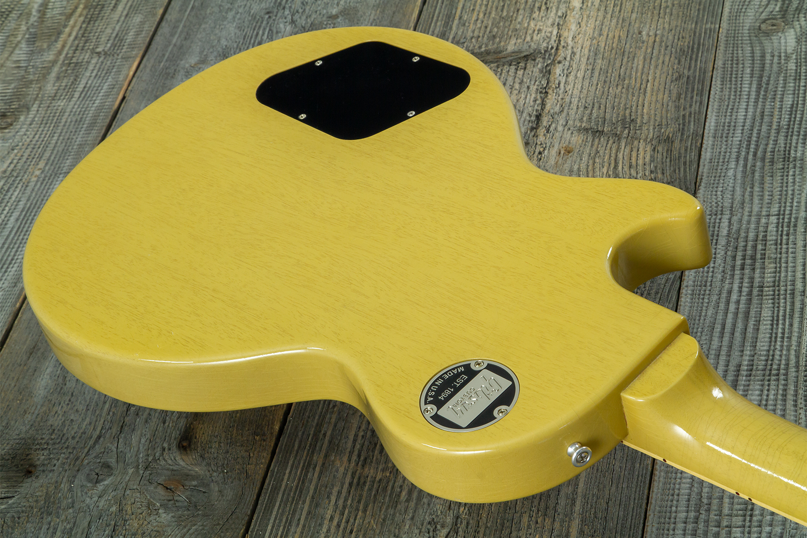 Gibson Custom Shop M2m Les Paul Special 1957 Single Cut Reissue P90 Ht Rw #70554 - Light Aged Tv - Single cut gitaar - Variation 15