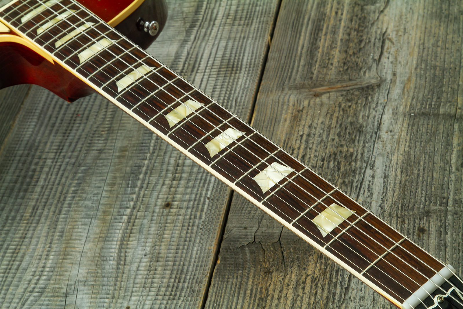 Gibson Custom Shop M2m Les Paul Standard 1958 2h Ht Rw #80780 - Heavy Aged '58 Burst - Single cut gitaar - Variation 14