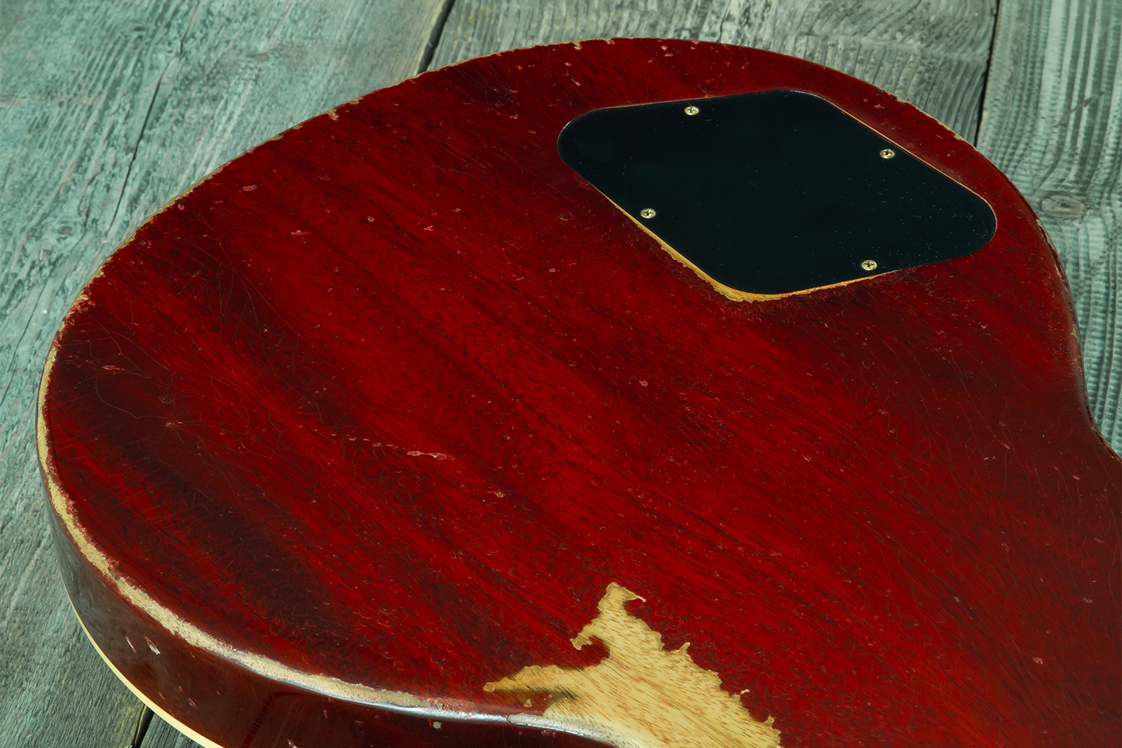 Gibson Custom Shop M2m Les Paul Standard 1958 2h Ht Rw #80780 - Heavy Aged '58 Burst - Single cut gitaar - Variation 17