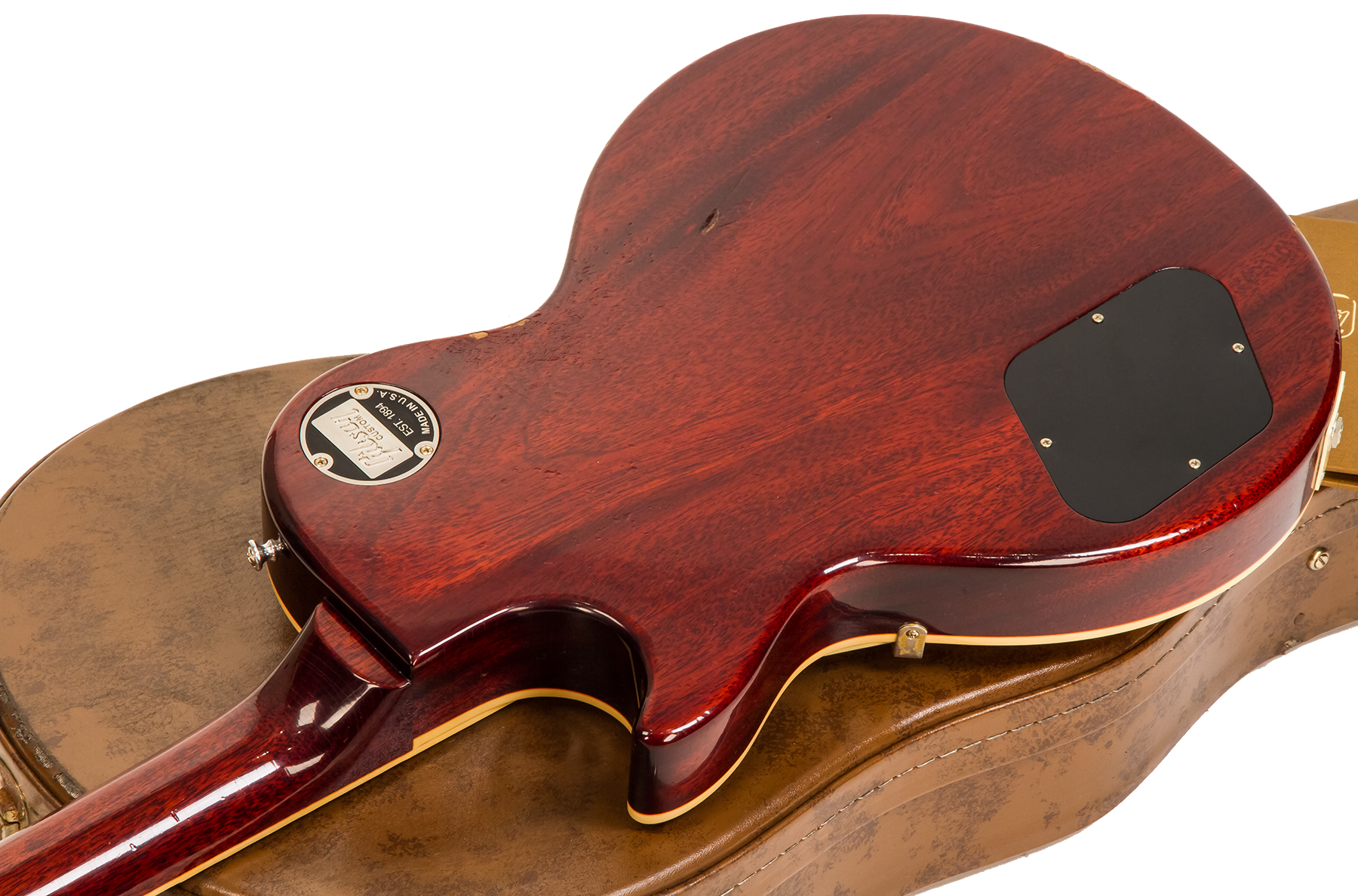 Gibson Custom Shop M2m Les Paul Standard 1958 #891117 - Lightly Aged Iced Tea - Enkel gesneden elektrische gitaar - Variation 3