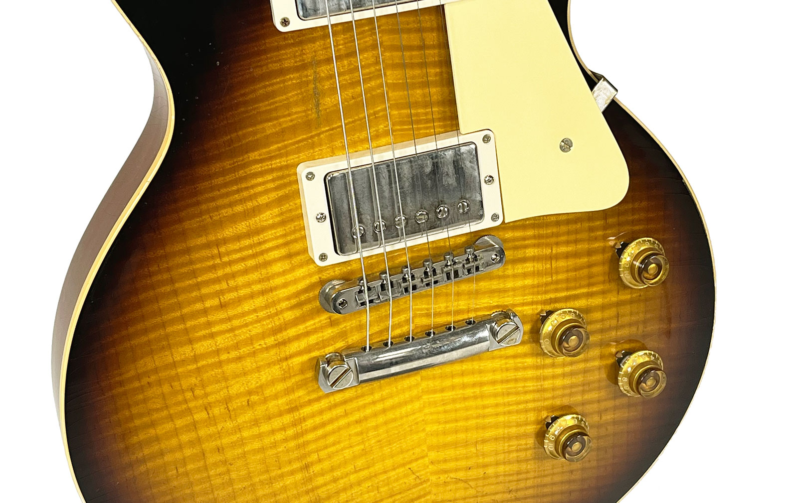 Gibson Custom Shop M2m Les Paul Standard 1959 2h Ht Rw #932131 - Murphy Lab Light Aged Kindred Burst - Enkel gesneden elektrische gitaar - Variation 2