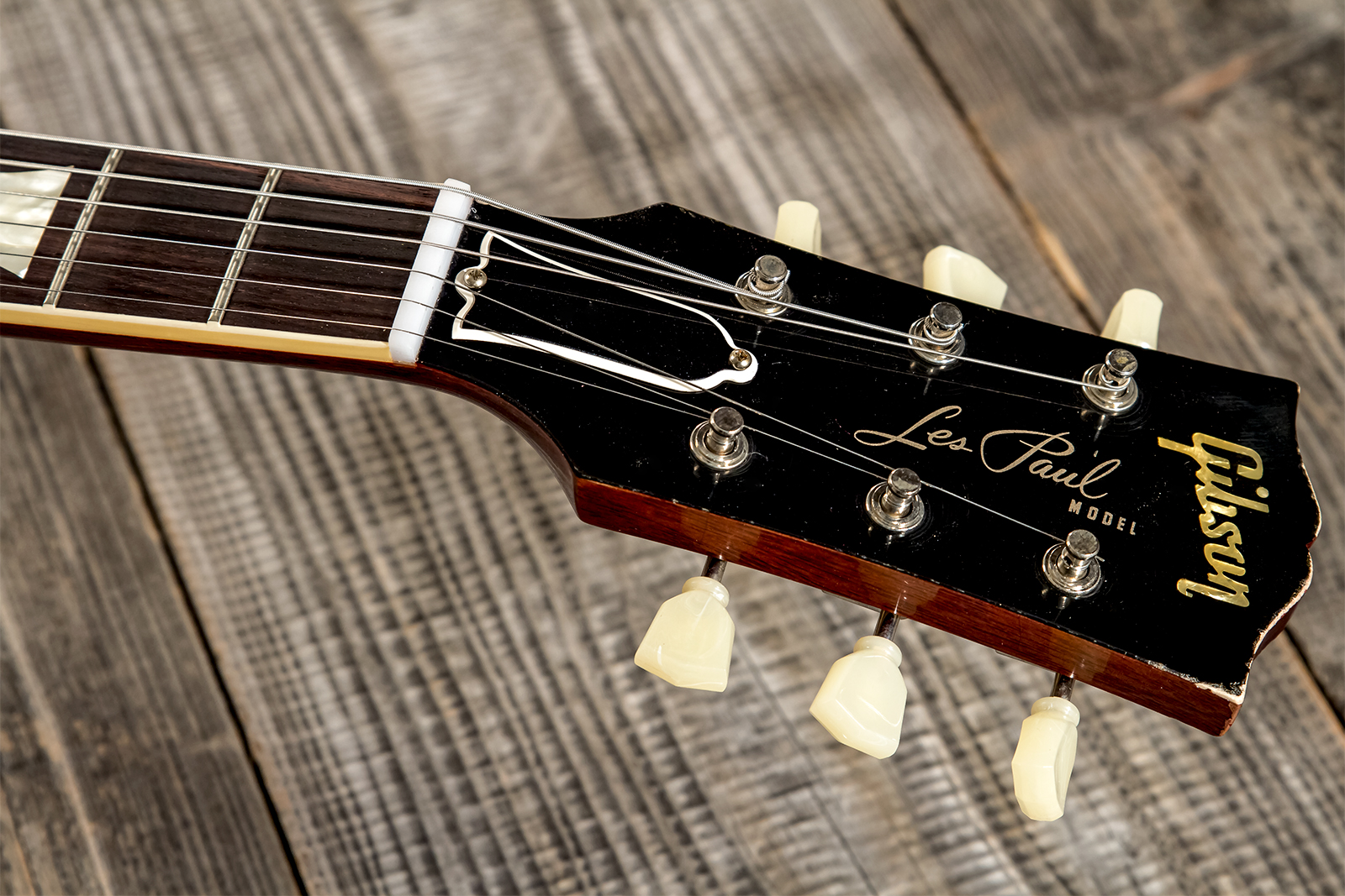 Gibson Custom Shop M2m Les Paul Standard 1959 Reissue 2h Ht Rw #932121 - Murphy Lab Light Aged Mojave Burst - Enkel gesneden elektrische gitaar - Vari
