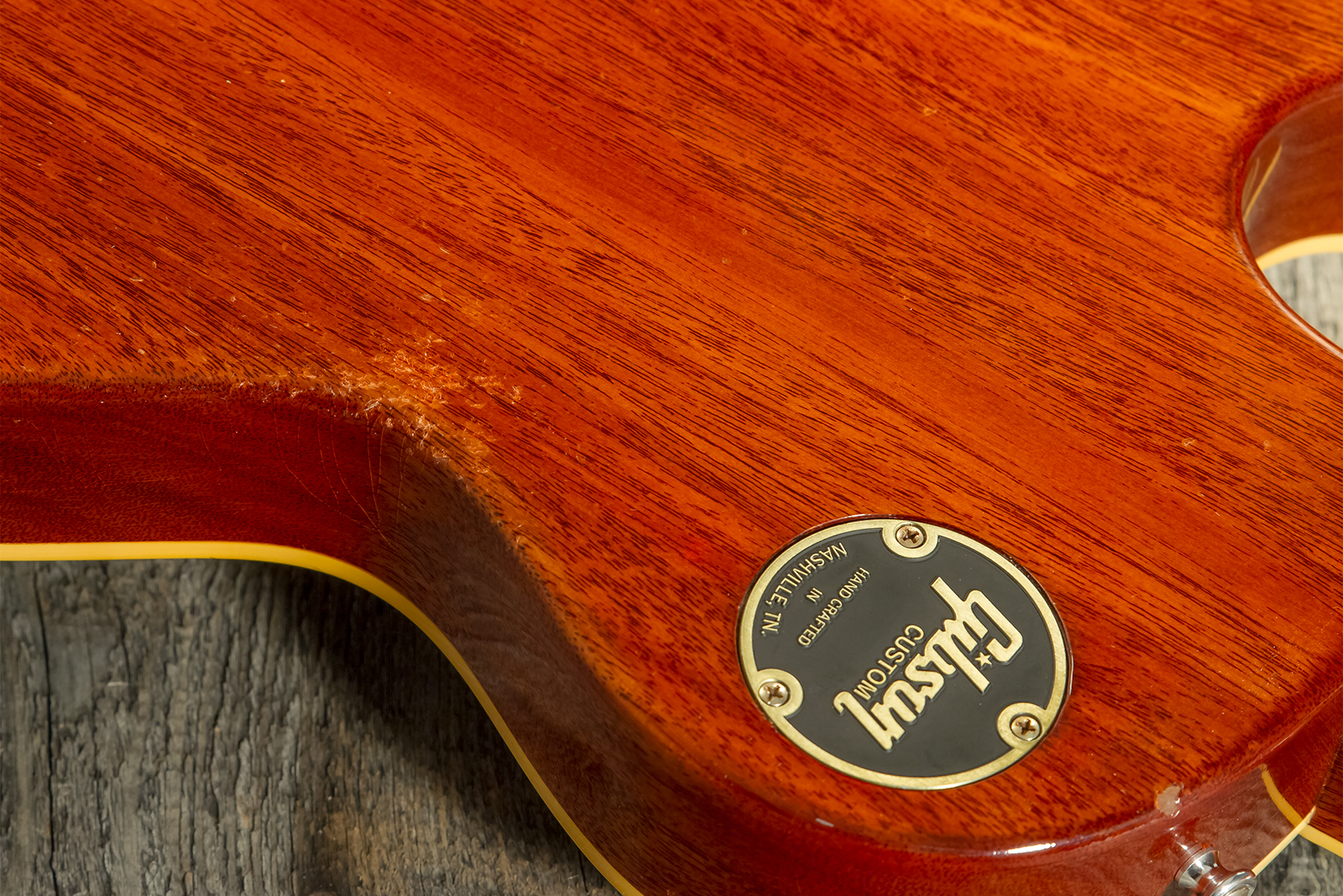 Gibson Custom Shop M2m Les Paul Standard 1959 Reissue 2h Ht Rw #932154 - Murphy Lab Light Aged Green Lemon Burst - Enkel gesneden elektrische gitaar -