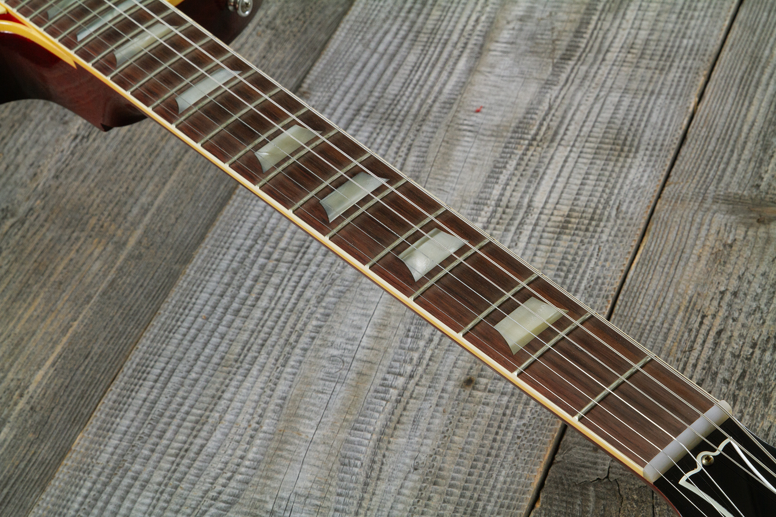 Gibson Custom Shop M2m Les Paul Standard 1959 Reissue 2h Ht Rw #934249 - Murphy Lab Light Aged Factory Burst - Single cut gitaar - Variation 5