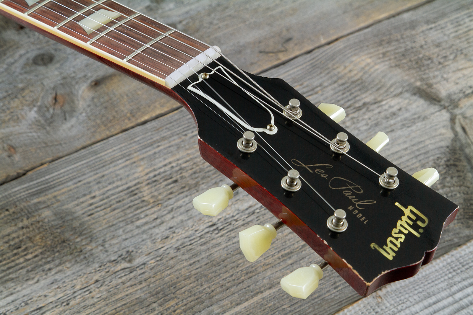 Gibson Custom Shop M2m Les Paul Standard 1959 Reissue 2h Ht Rw #934249 - Murphy Lab Light Aged Factory Burst - Single cut gitaar - Variation 6