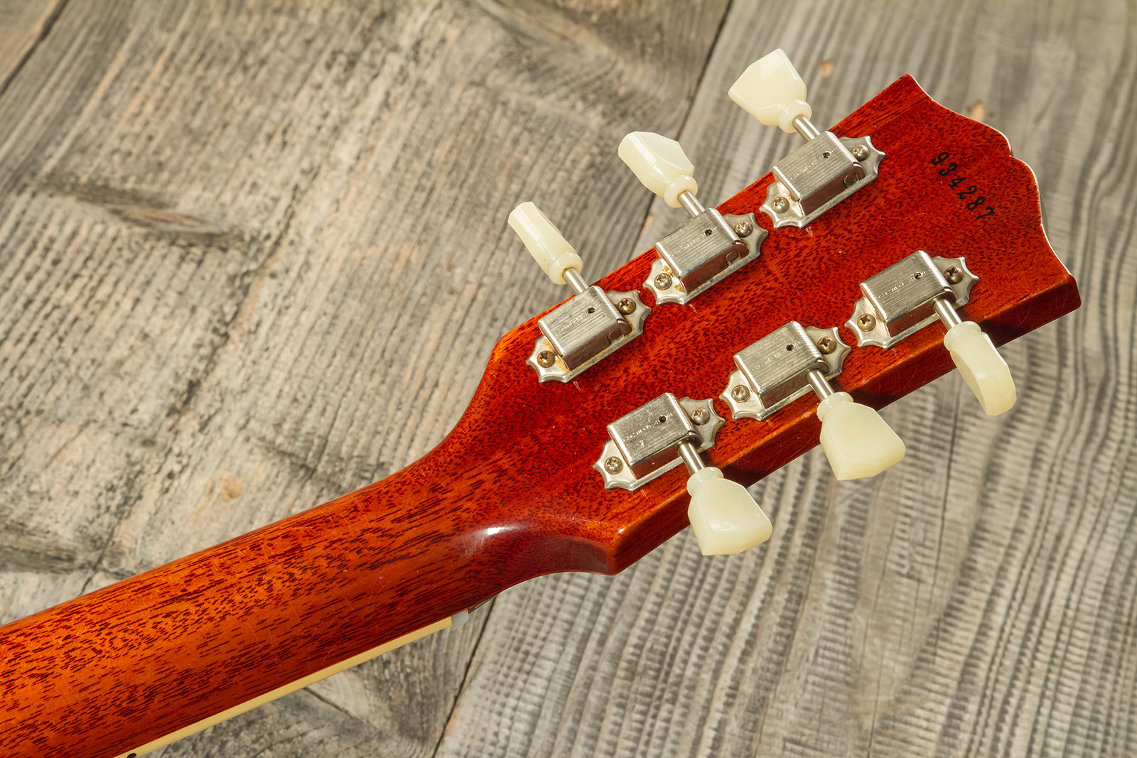 Gibson Custom Shop M2m Les Paul Standard 1959 Reissue 2h Ht Rw #934287 - Murphy Lab Ultra Light Aged Ice Tea Burst - Enkel gesneden elektrische gitaar