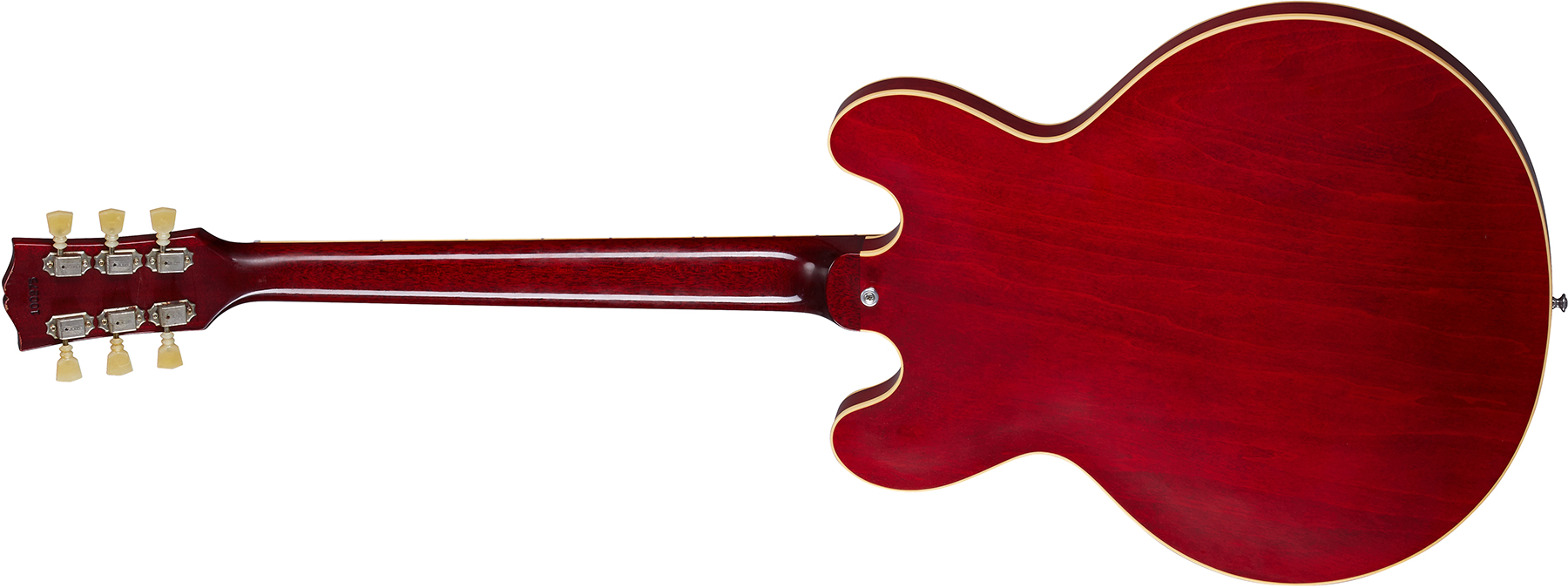 Gibson Custom Shop Murphy Lab Es-335 1961 Reissue 2h Ht Rw - Ultra Light Aged Sixties Cherry - Semi hollow elektriche gitaar - Variation 1