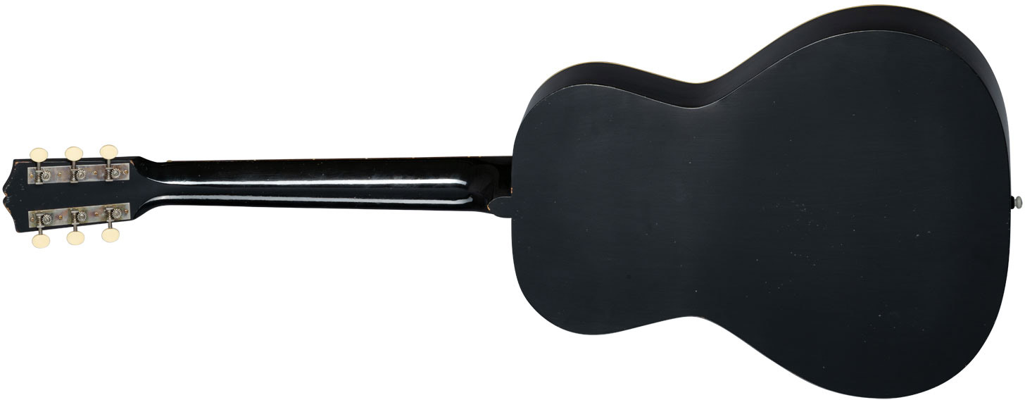 Gibson Custom Shop Murphy Lab L-00 1933 Parlor Epicea Acajou Eb - Ebony Light Aged - Volksgitaar - Variation 1