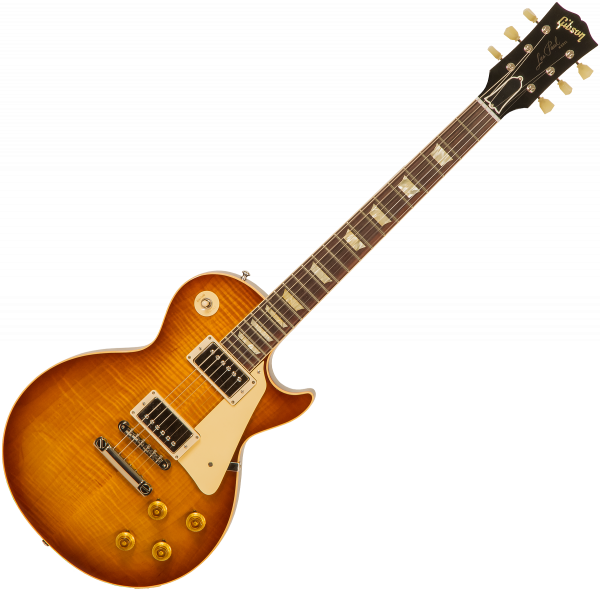 Solid body elektrische gitaar Gibson Custom Shop Murphy Lab 1959 Les Paul Standard Reissue #92817 - Ultra heavy aged lemon burst