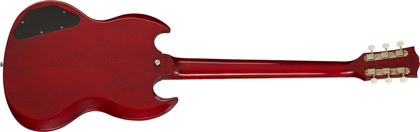 Gibson Custom Shop Sg Special 1963 Reissue 2p90 Ht Rw - Vos Cherry Red - Guitarra eléctrica de doble corte. - Variation 1