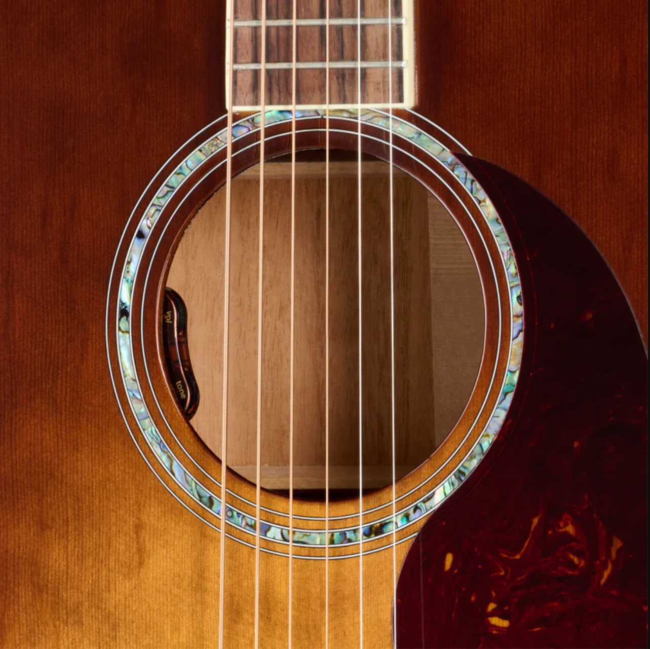 Gibson Custom Shop Sj200 Ann. Ltd Super Jumbo Epicea Erable Rw - Cremona Burst - Folk gitaar - Variation 4