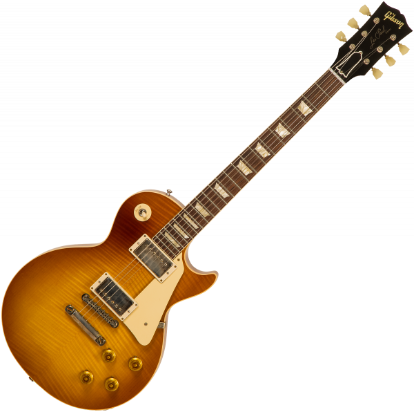 Solid body elektrische gitaar Gibson Custom Shop Standard Historic 1959 Les Paul Standard - Vos burnt honey drop burst