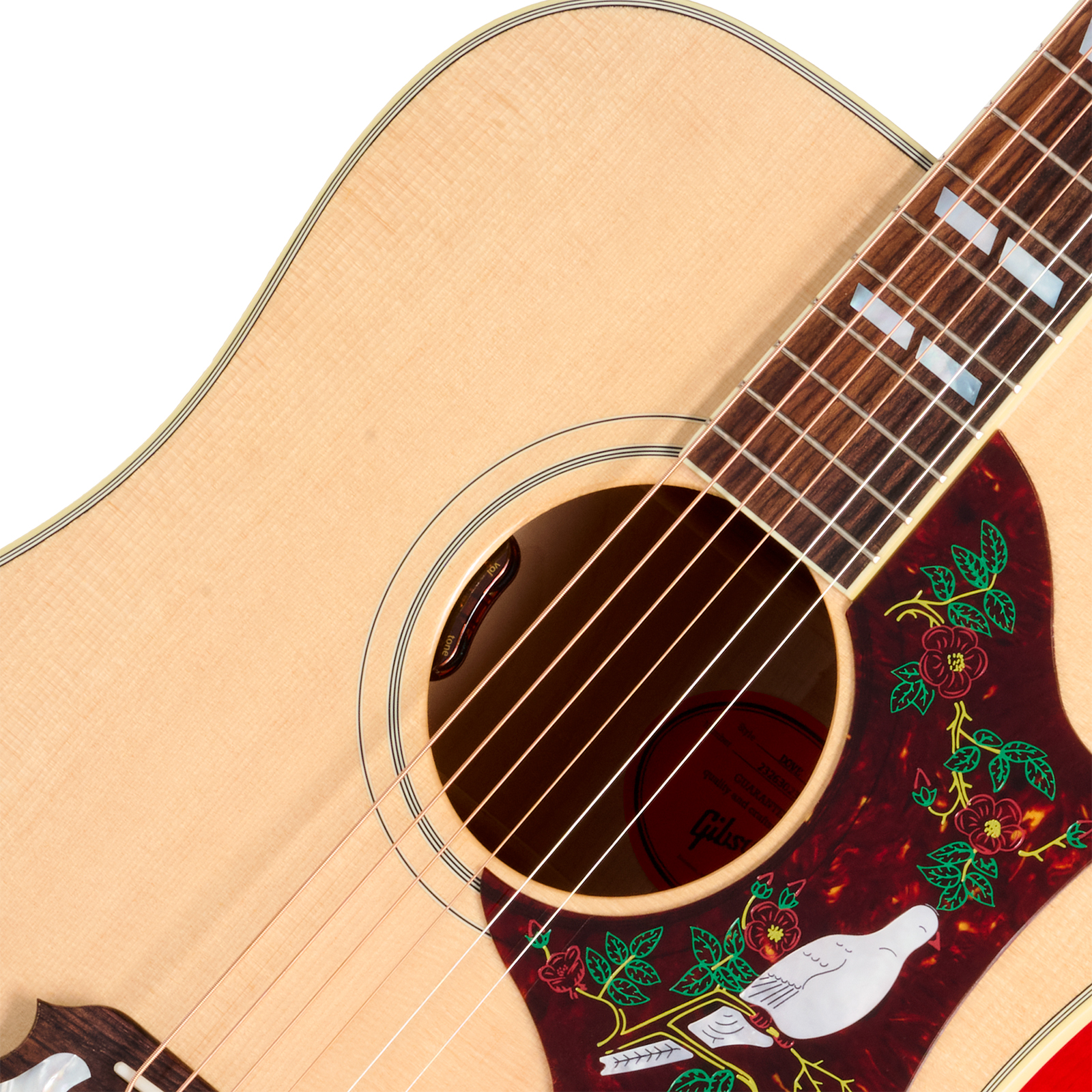 Gibson Dove Original (baggs Hifi Dna) Dreadnought Epicea Erable Rw - Antique Natural - Folk gitaar - Variation 2