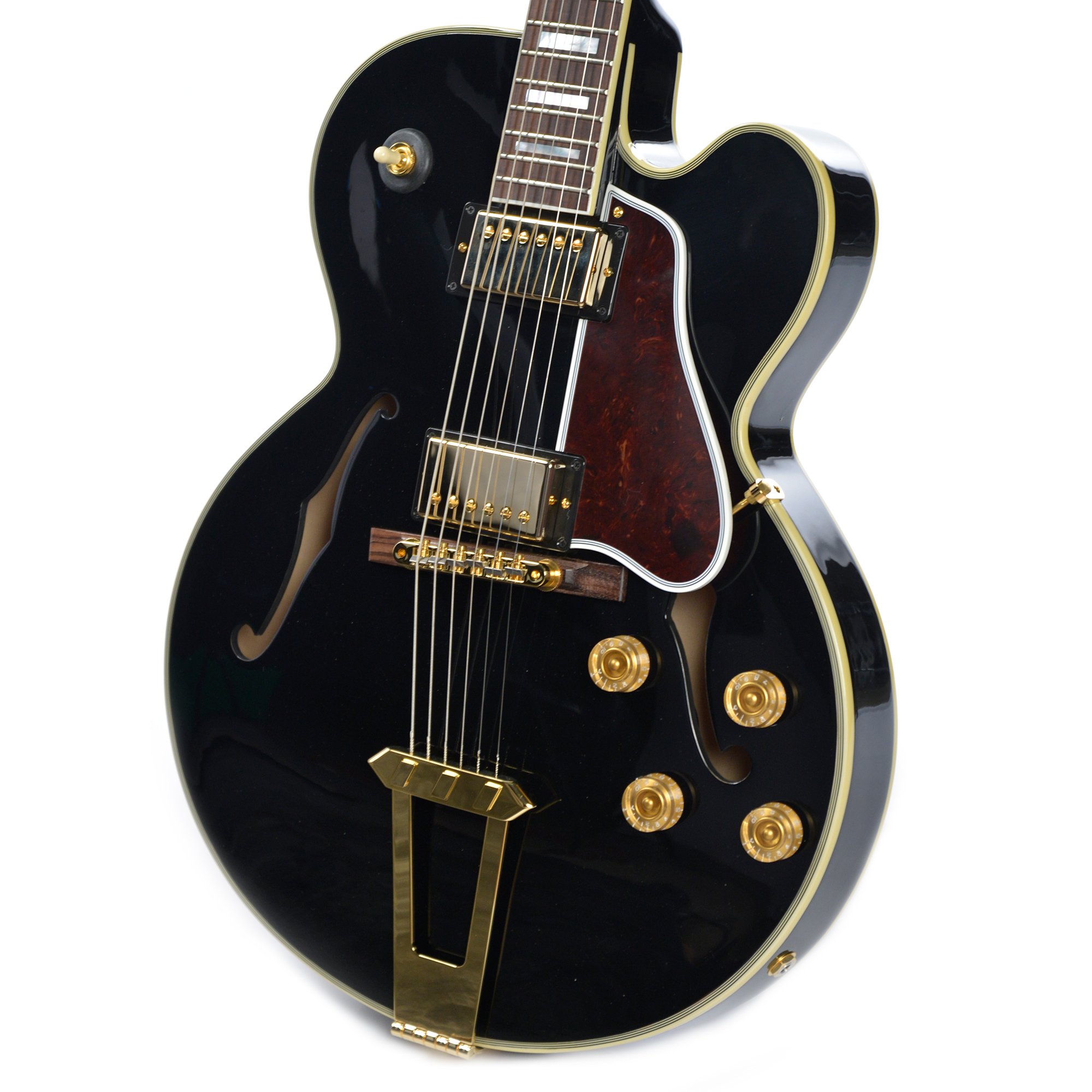 Gibson Es-275 Custom 2018 Ltd - Ebony - Hollow bodytock elektrische gitaar - Variation 2