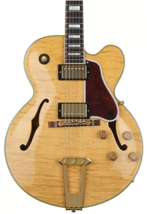 Gibson Es-275 Custom 2018 Ltd - Dark Vintage Natural - Hollow bodytock elektrische gitaar - Variation 1