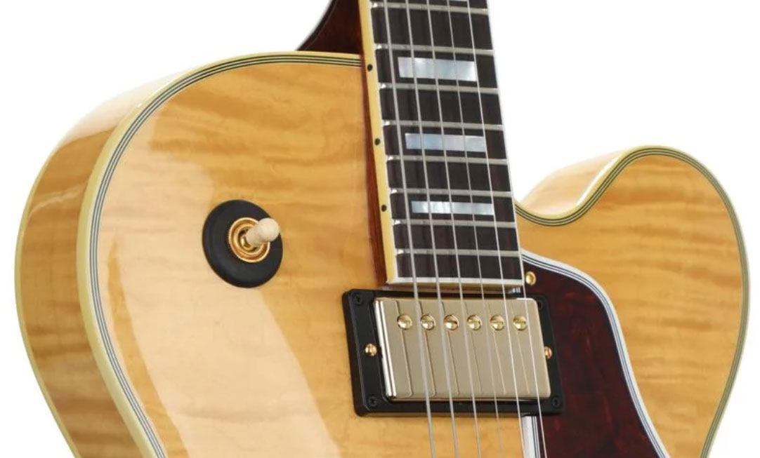 Gibson Es-275 Custom 2018 Ltd - Dark Vintage Natural - Hollow bodytock elektrische gitaar - Variation 3