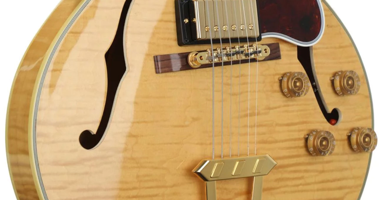 Gibson Es-275 Custom 2018 Ltd - Dark Vintage Natural - Hollow bodytock elektrische gitaar - Variation 4