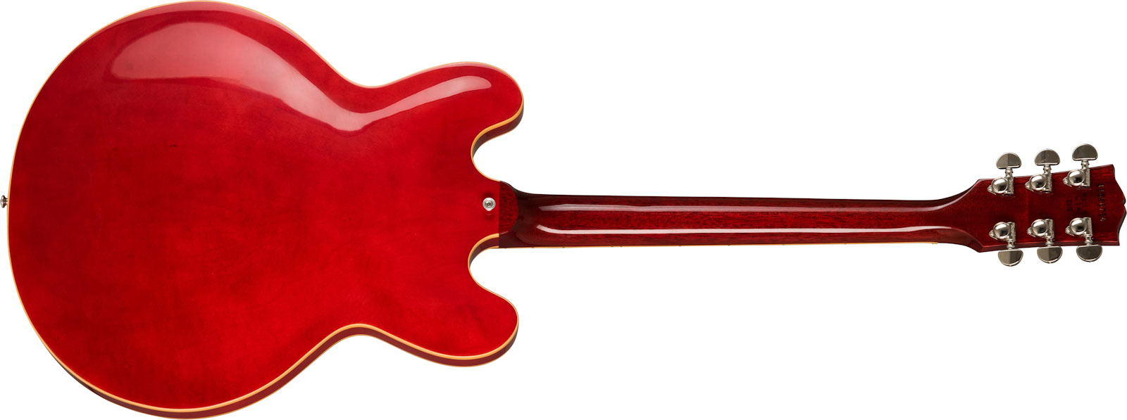 Gibson Es-335 Dot 2019 Hh Ht Rw - Antique Faded Cherry - Semi hollow elektriche gitaar - Variation 1