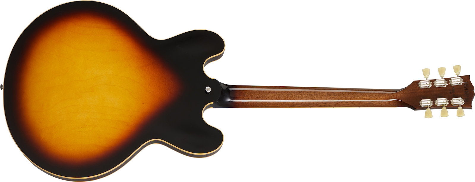 Gibson Es-335 Dot Lh Original 2020 Gaucher 2h Ht Rw - Vintage Burst - Linkshandige elektrische gitaar - Variation 1