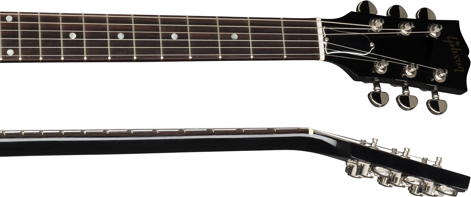 Gibson Es-335 Dot P-90 2019 Ht Rw - Ebony - Semi hollow elektriche gitaar - Variation 3