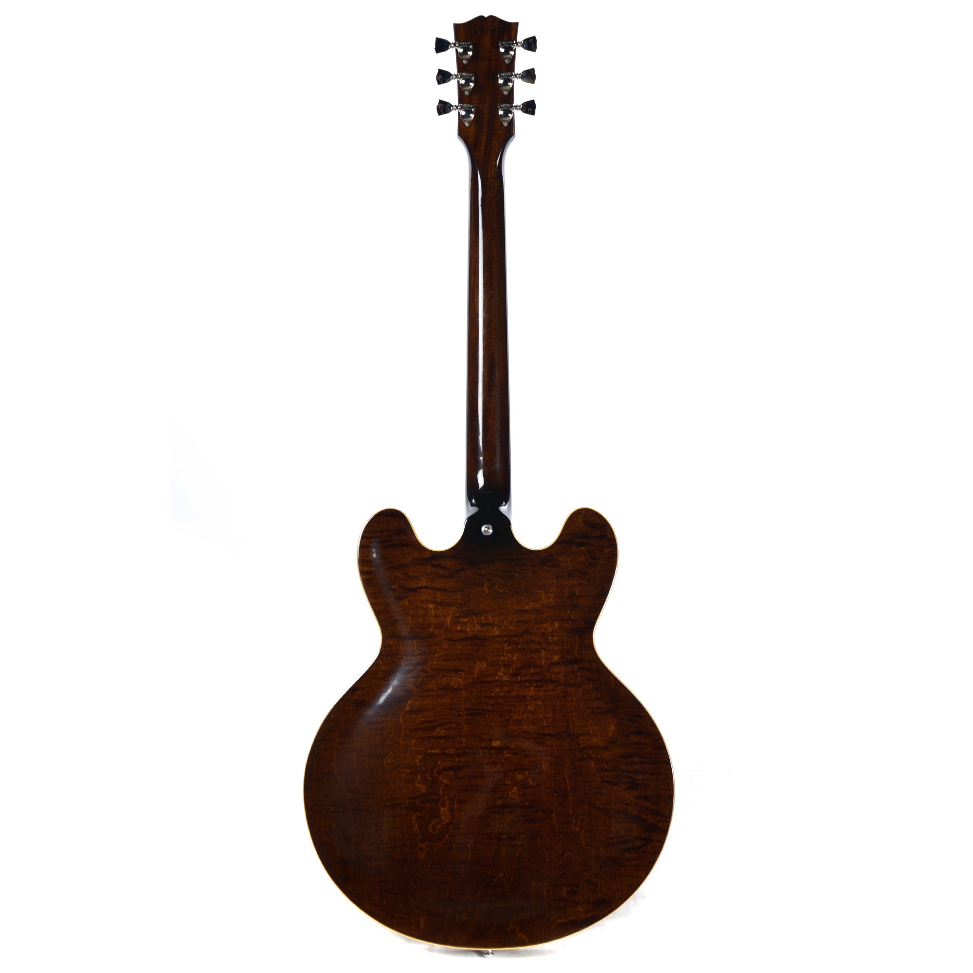 Gibson Es-335 Figured 2018 Ltd - Antique Walnut - Semi hollow elektriche gitaar - Variation 1