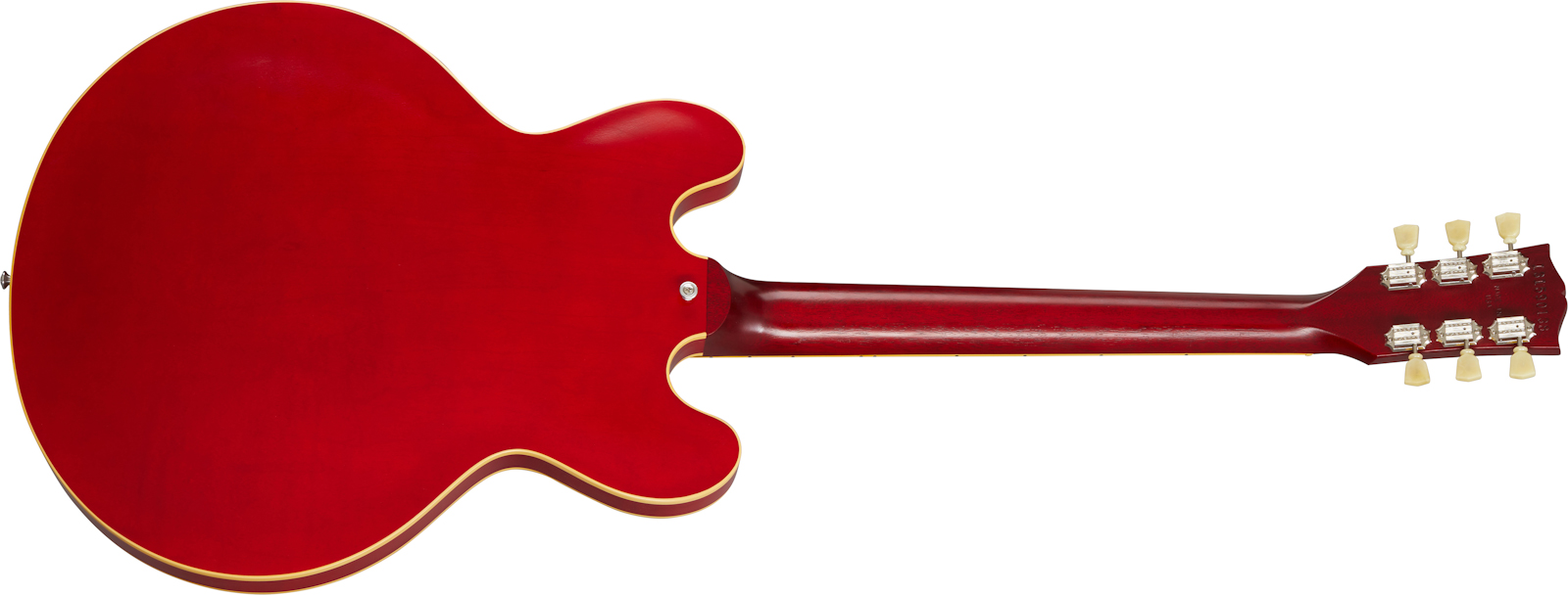 Gibson Es-335 Satin Modern 2020 2h Ht Rw - Satin Cherry - Semi hollow elektriche gitaar - Variation 1