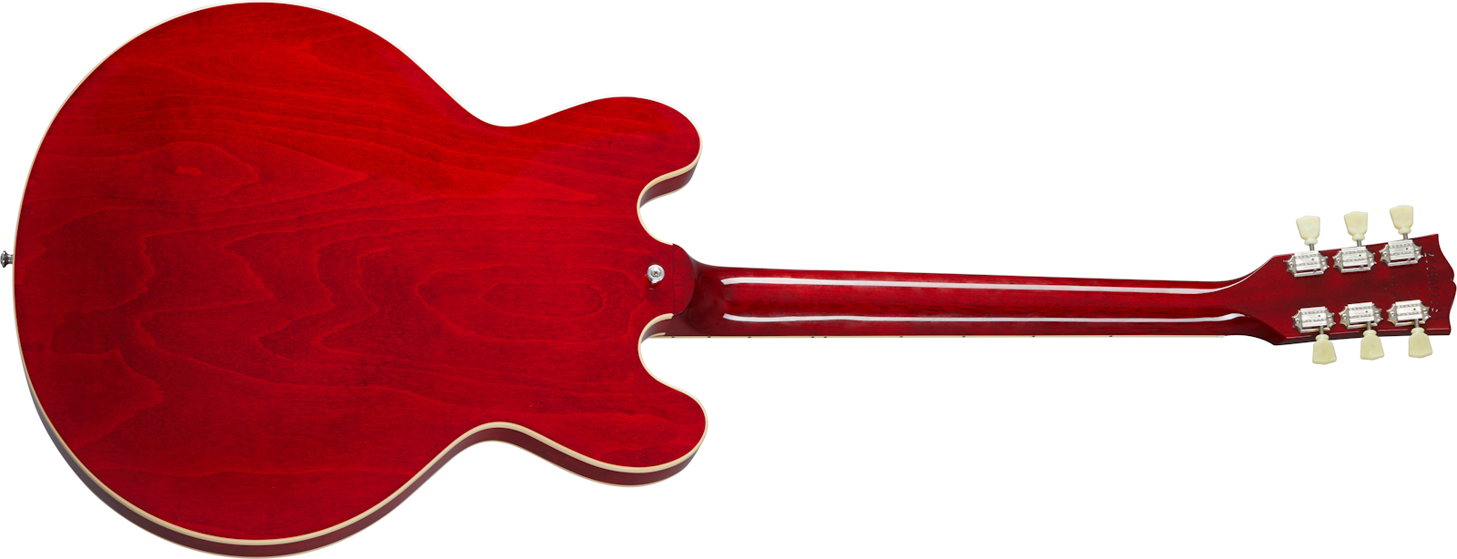 Gibson Es-345 Original 2020 2h Ht Rw - Sixties Cherry - Semi hollow elektriche gitaar - Variation 1
