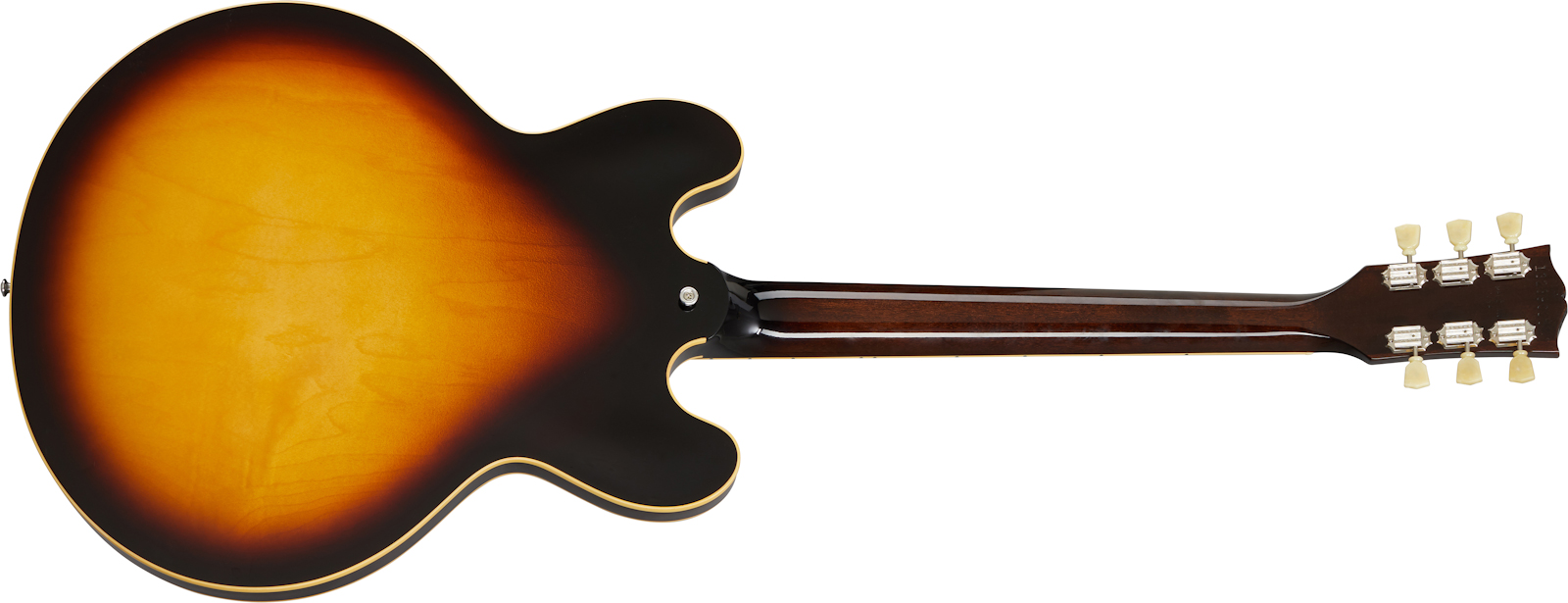 Gibson Es-345 Original 2020 2h Ht Rw - Vintage Burst - Semi hollow elektriche gitaar - Variation 1