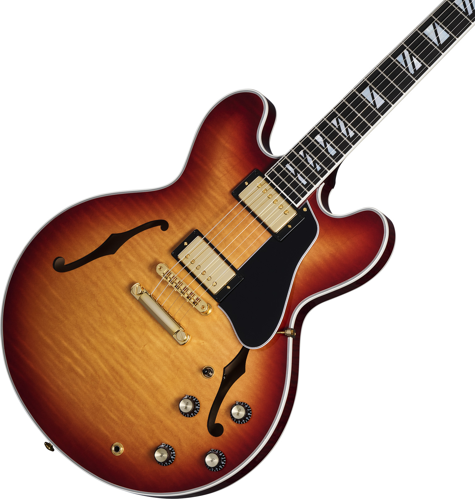 Gibson Es Supreme 2h Ht Eb - Bourbon Burst - Semi hollow elektriche gitaar - Variation 3