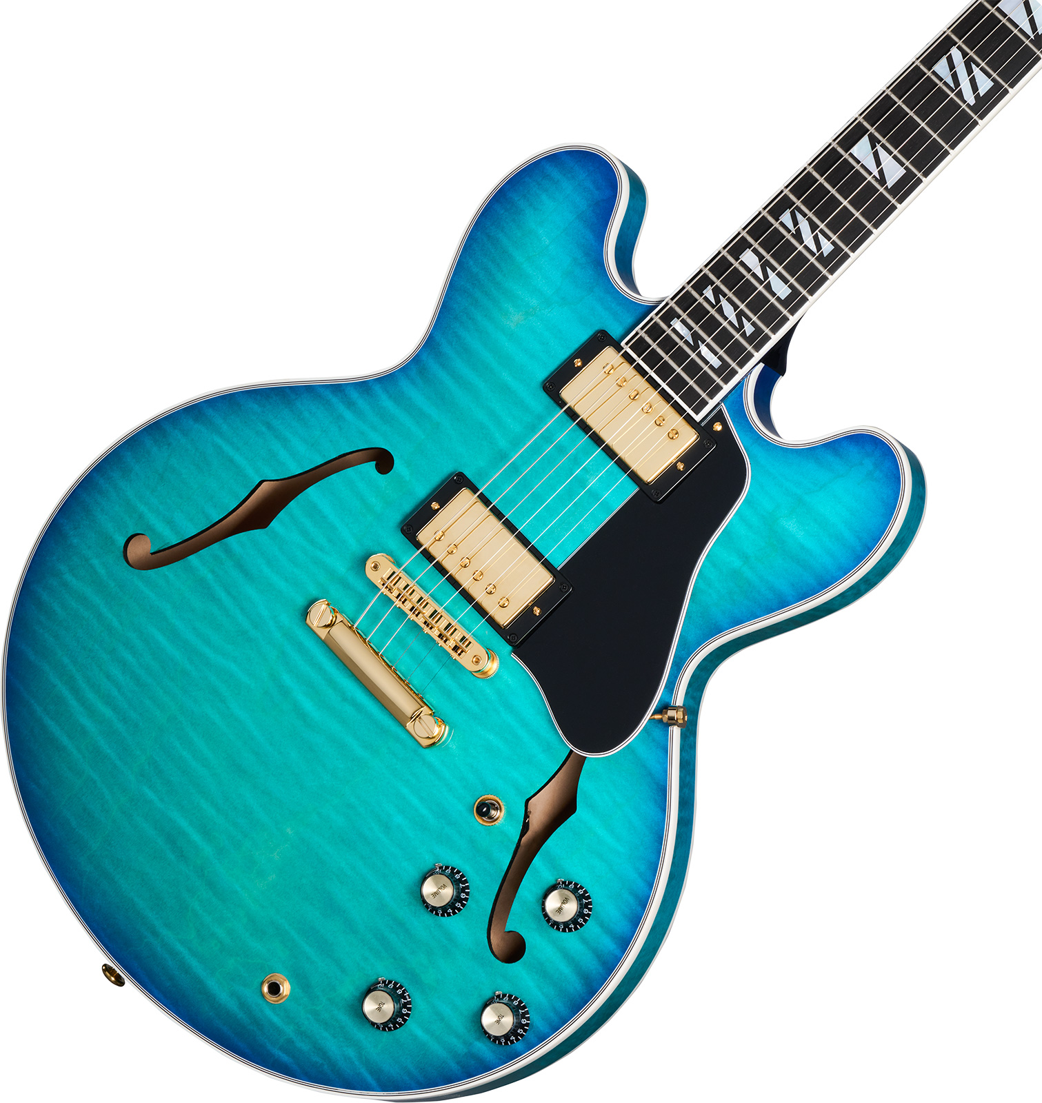 Gibson Es Supreme 2h Ht Eb - Blueberry Burst - Semi hollow elektriche gitaar - Variation 3
