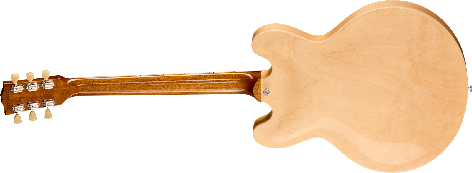 Gibson Es335 50s Usa 2h Ht Rw - Vintage Natural - Semi hollow elektriche gitaar - Variation 1