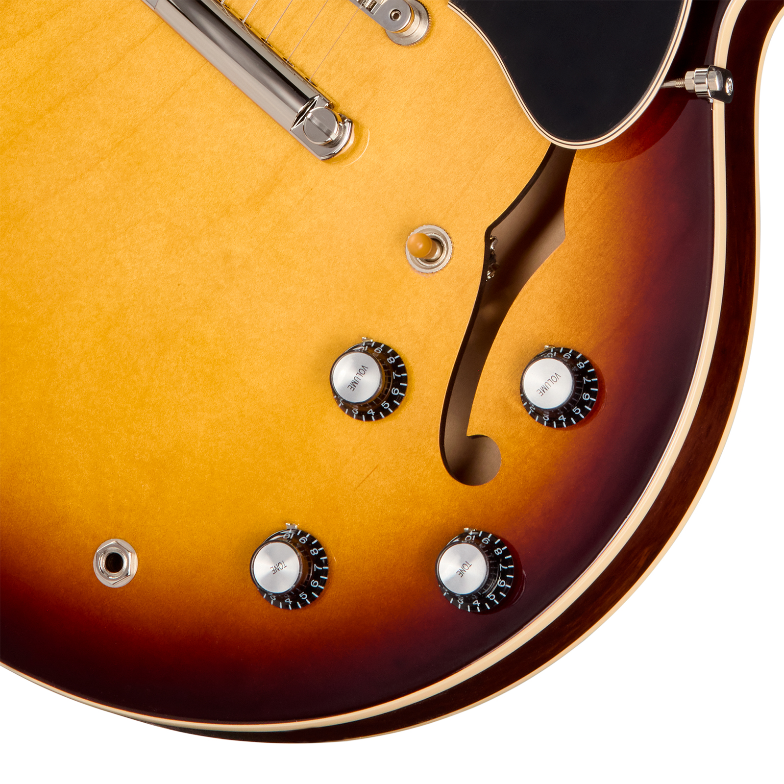 Gibson Es335 60s Usa 2h Ht Rw - Vintage Burst - Semi hollow elektriche gitaar - Variation 3