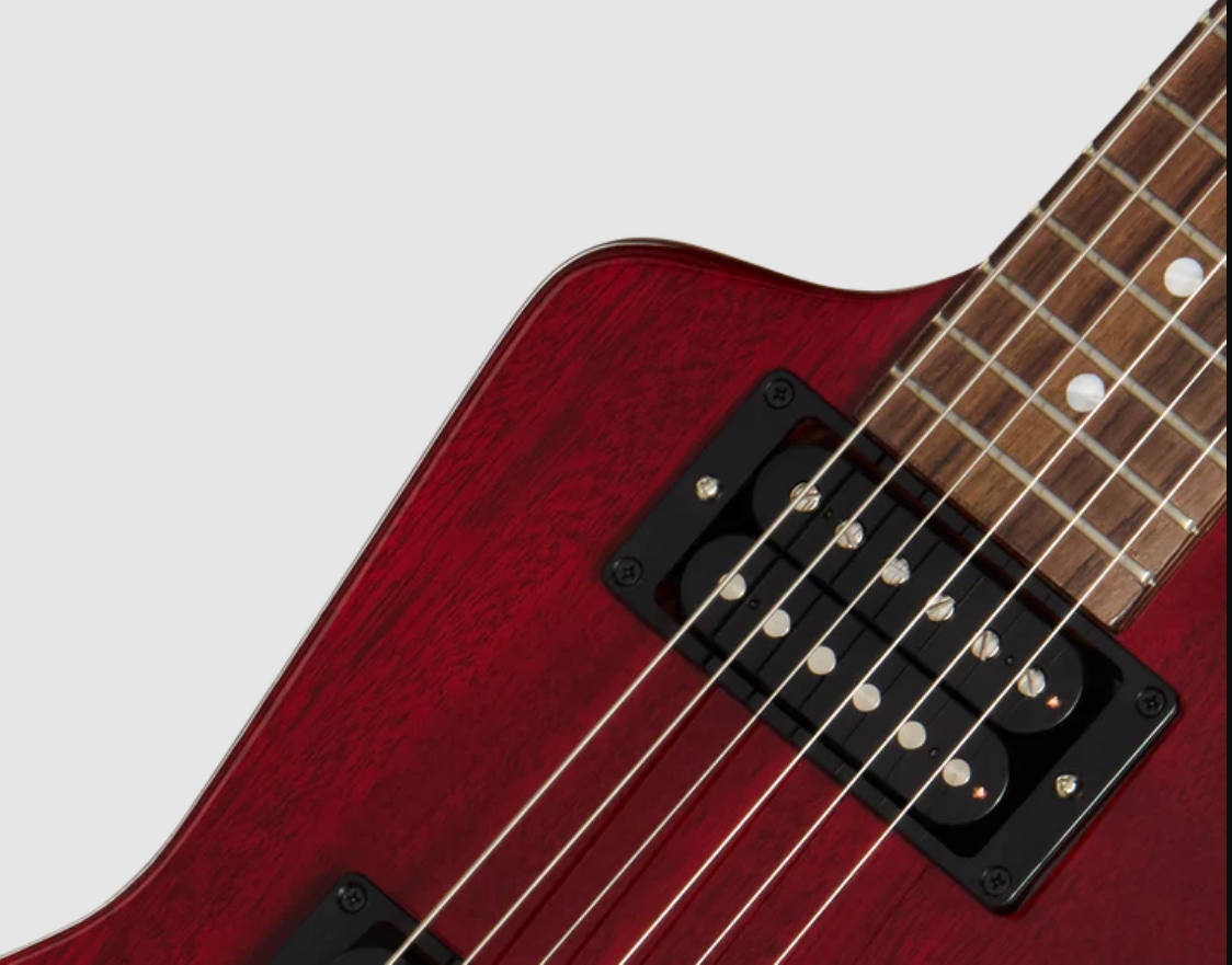 Gibson Explorer 80s 2h Ht Rw - Cherry - Metal elektrische gitaar - Variation 2