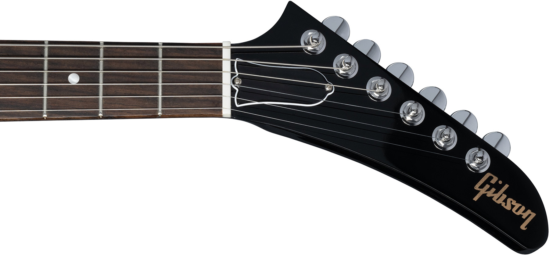 Gibson Explorer 80s 2h Ht Rw - Ebony - Metalen elektrische gitaar - Variation 4