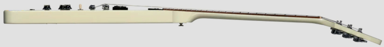 Gibson Flying V 80s 2h Ht Rw - Classic White - Retro-rock elektrische gitaar - Variation 2