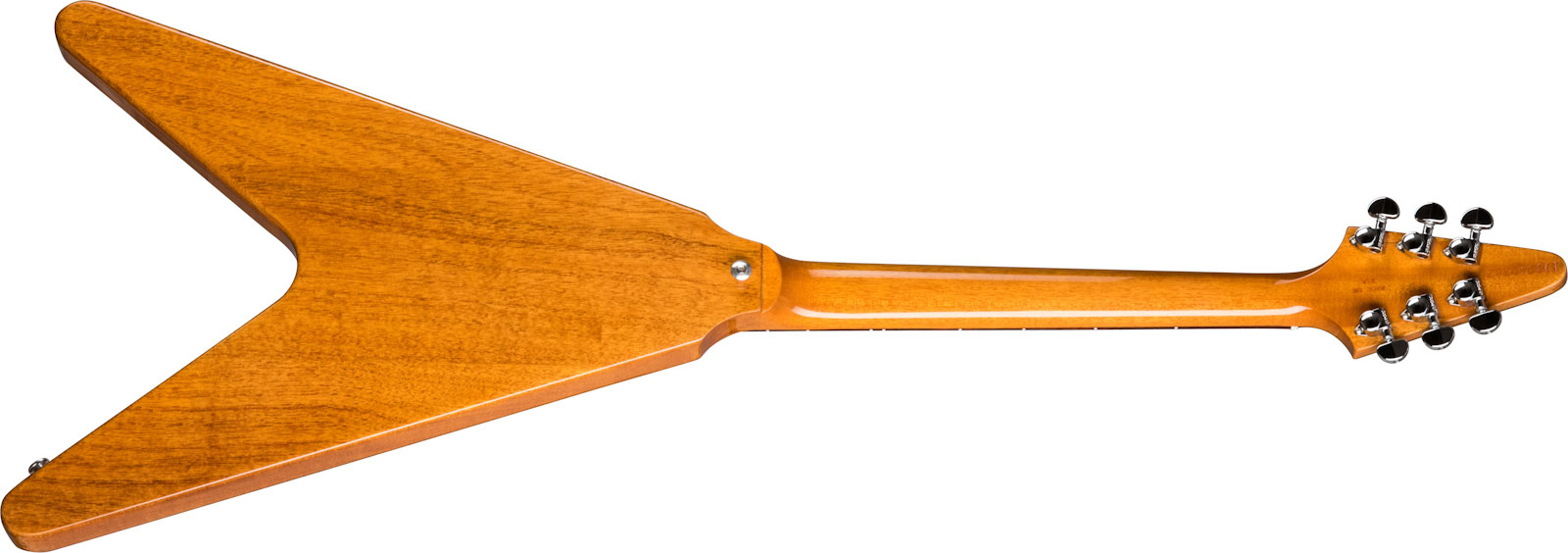 Gibson Flying V Original 2h Ht Rw - Antique Natural - Retro-rock elektrische gitaar - Variation 1